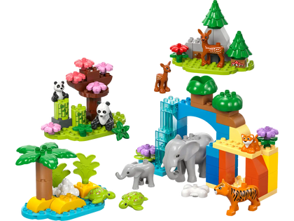 LEGO - DUPLO - 10446 Famiglie di animali 3 in 1