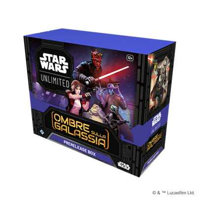 Star Wars Unlimited - Shadows of the Galaxy - Prerelease Box - Display (8) - ENG
