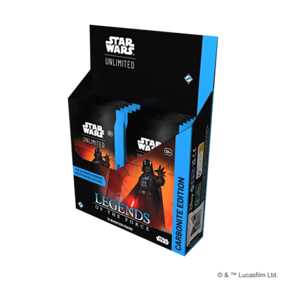 Star Wars: Unlimited - Legends of the Force: Carbonite Booster 12 PCS EN