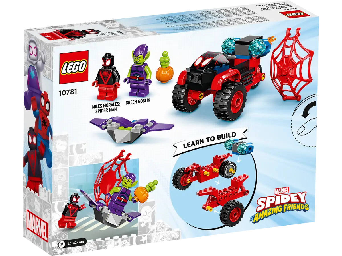 LEGO Marvel - 10781 Miles Morales: la Techno Trike di Spider-Man