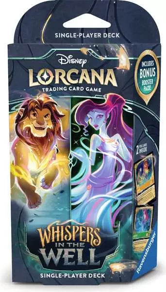 Lorcana - Starter Deck - Whispers In The Well - Simba & Megara - Eng