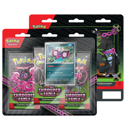 Pokemon - Scarlet & Violet 6.5 - Shrouded Fable - 3-Pack Blister Display (12) - ENG