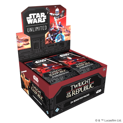 Star Wars: Unlimited - Twilight of the Republic Booster Display (24 Booster) - EN