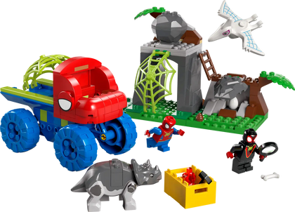 Lego - Marvel - 11199 Team Spidey: salvataggio su dino-ruspa