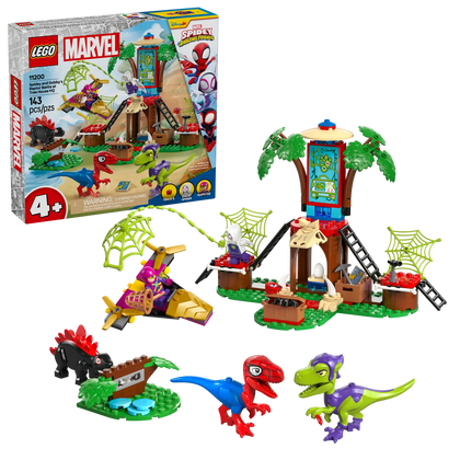 Lego - Marvel - 11200 Battaglia con il raptor al quartier generale sull’albero di Spider-man e Gobby