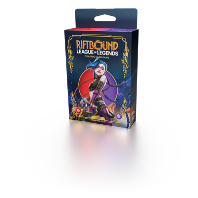 Riftbound: League of Legends TCG - Set One: Origins Champion Deck - Jinx Display (4 decks) - EN
