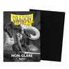 Dragon Shield - Standard - Non-Glare - Black- Matte Sleeves 100pcs