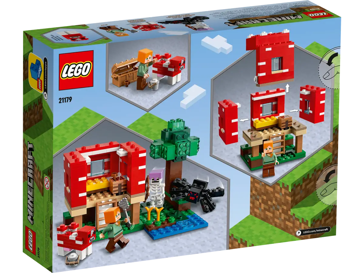 LEGO Minecraft™ - 21179 La Casa dei Funghi