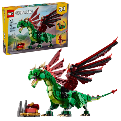 Lego - Creator 3in1 - 31161	Drago medievale