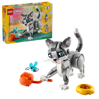 Lego - Creator 3in1 - 31163	Gatto giocoso