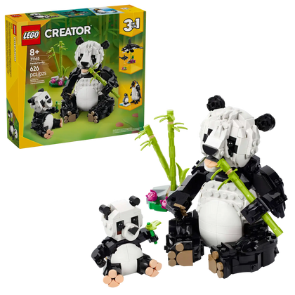 Lego - Creator 3in1 - 31165	Famiglie di animali: Panda