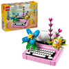 Lego - Creator 3in1 - 31169	Macchina da scrivere con fiori