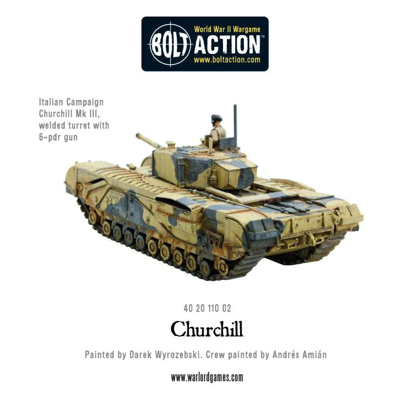 Bolt Action - Churchill Tank