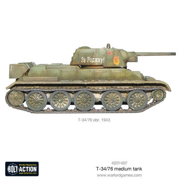 Bolt Action - T34/76 Medium Tank