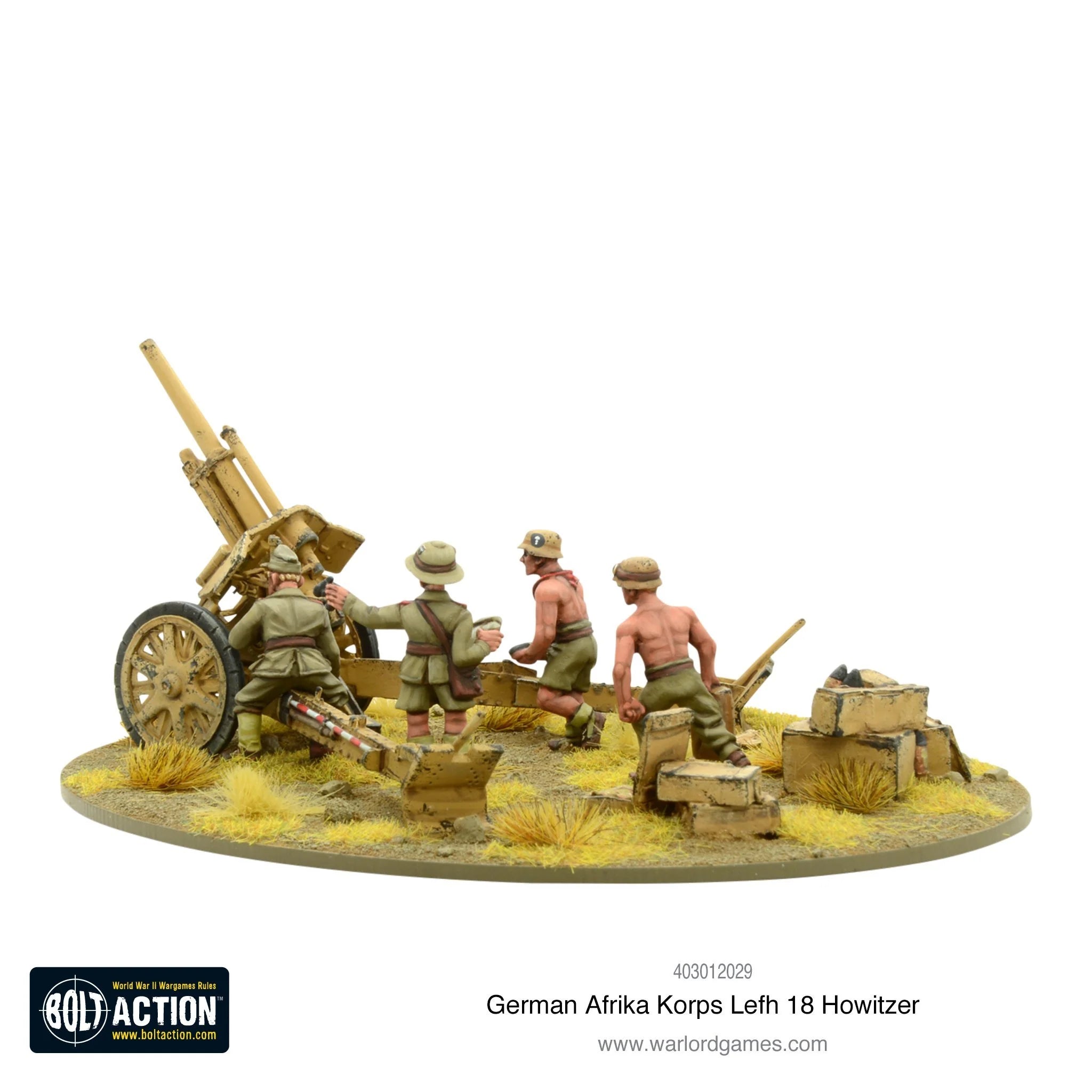 Bolt Action - Afrika Korps LeFH 18 10.5cm medium artillery