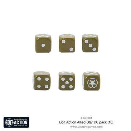 Bolt Action - Allied Star D6 pack