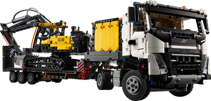 Lego - Technic - 42175 Autocarro Volvo FMX ed Escavatore elettrico EC230