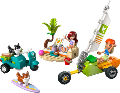 Lego - Friends - 42641 Avventure canine su windskate e sidecar