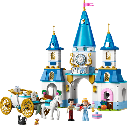 Lego - Disney - 43275 Castello e carrozza di Cenerentola