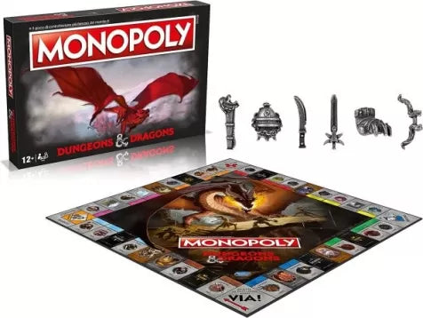 Winning Moves - Monopoly - Dungeons & Dragons