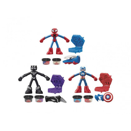 Hasbro - Play-Doh - Personaggi Assortiti Marvel