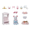Sylvanian Families - Set da gioco Fashion per la città - Topino bianco