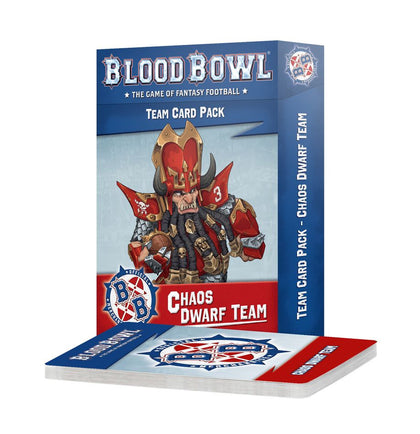 Blood Bowl - Chaos Dwarf Team - Card Pack (Inglese)