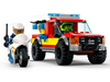 LEGO - 60319 Soccorso Antincendio e Inseguimento della Polizia