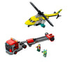 LEGO - 60343 Trasportatore di Elicotteri di Salvataggio