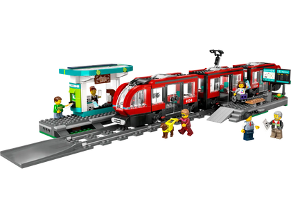 Lego - City - 60423 Tram e fermata del tram