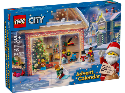 Lego - City - 60436 Calendario dell’Avvento 2024 LEGO® City