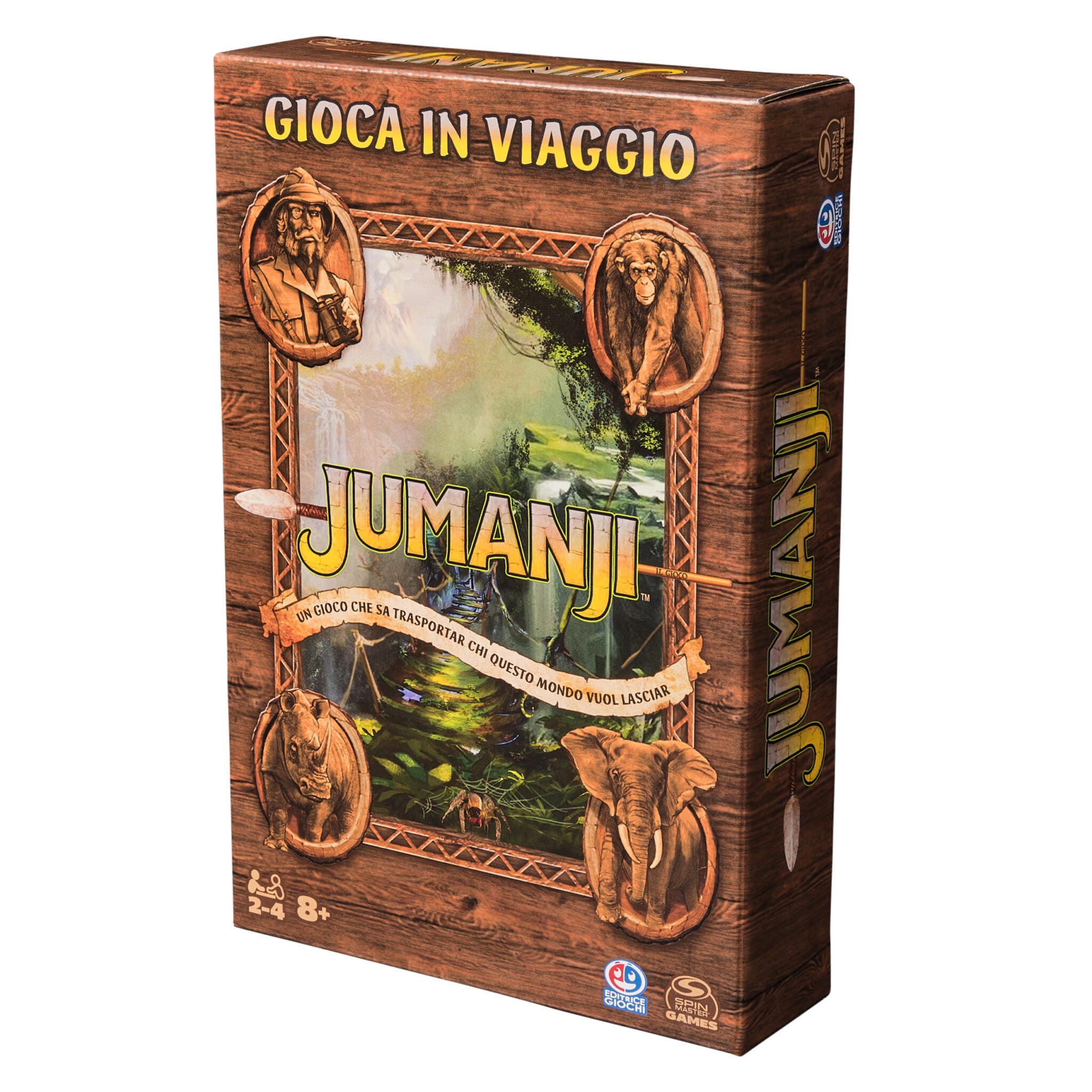 Jumanji Gioca in viaggio - Gioco da Tavolo