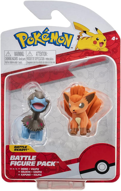 Pokémon - Battle Figure Pack - Deino & Vulpix