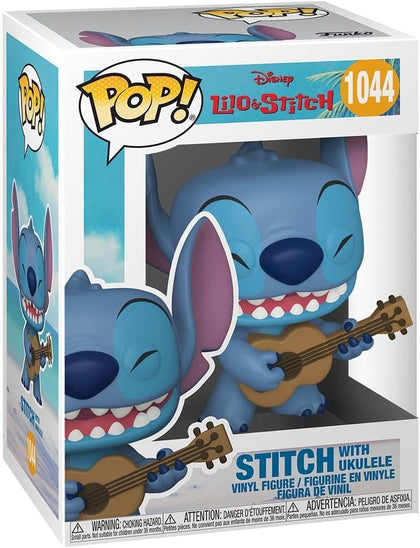Lilo & Stitch POP! Disney Vinyl Figure Stitch w/Ukelele 9 cm