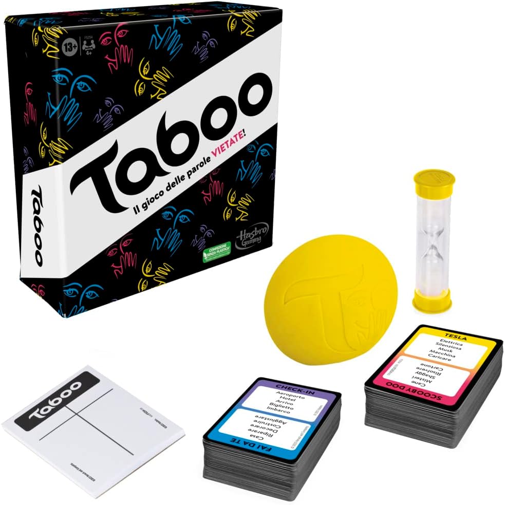 Hasbro Taboo Versione Refresh Gioco da Tavolo – Legacy