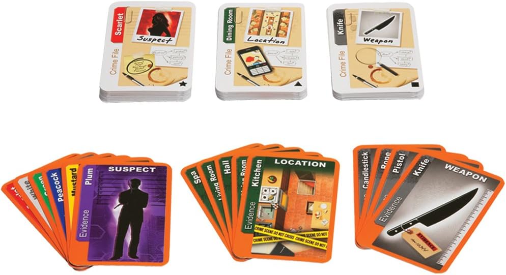 Hasbro Clue Suspect Card Games – Legacy Distribution