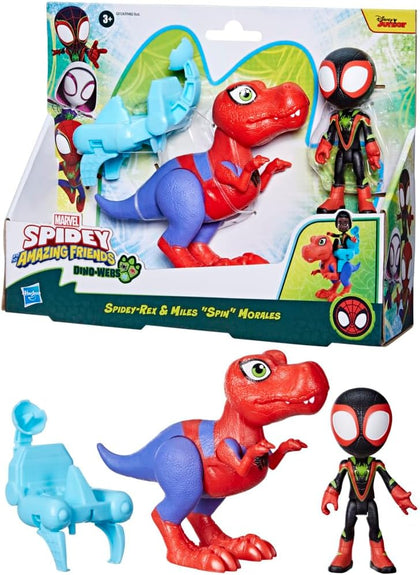 Hasbro - Spidey e i Suoi Fantastici Amici - Spidey-Rex & Miles 