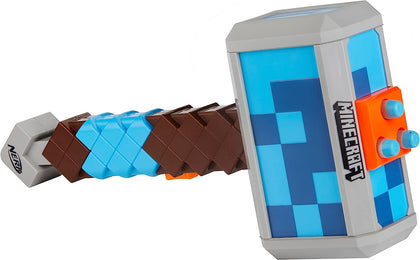 Hasbro Nerf Minecraft Stormlander Dart Hammer