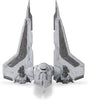 Jazwares - Star Wars - Micro Galaxy Squadron - Veicoli 13 cm - Bo-Katan's Gauntlet Fighter