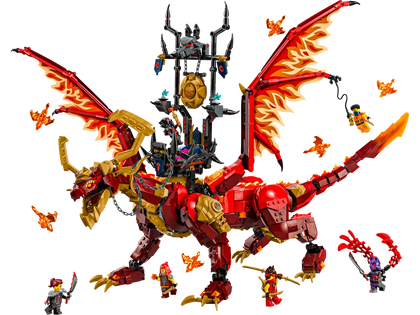LEGO - Ninjago - 71822 Drago-Sorgente del Movimento