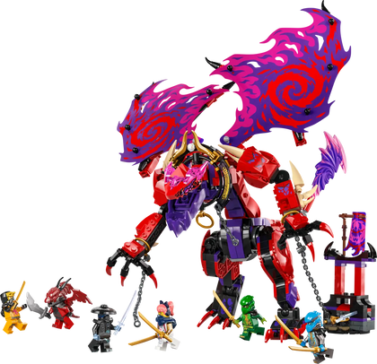 Lego - Ninjago - 71832 Thunderfang, il Drago del Caos