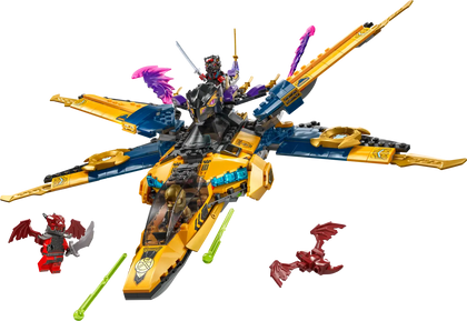 Lego - Ninjago - 71833 Jet Super Storm di Ras e Arin