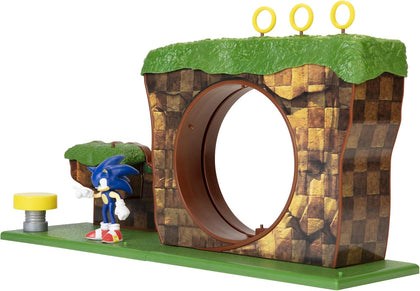 Jakks Pacific - Nintendo - Sonic Green Hill Playset Action Figures 6 cm