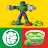 Hasbro - Play-Doh - Marvel - Set da Gioco distruggi e schiaccia di Hulk