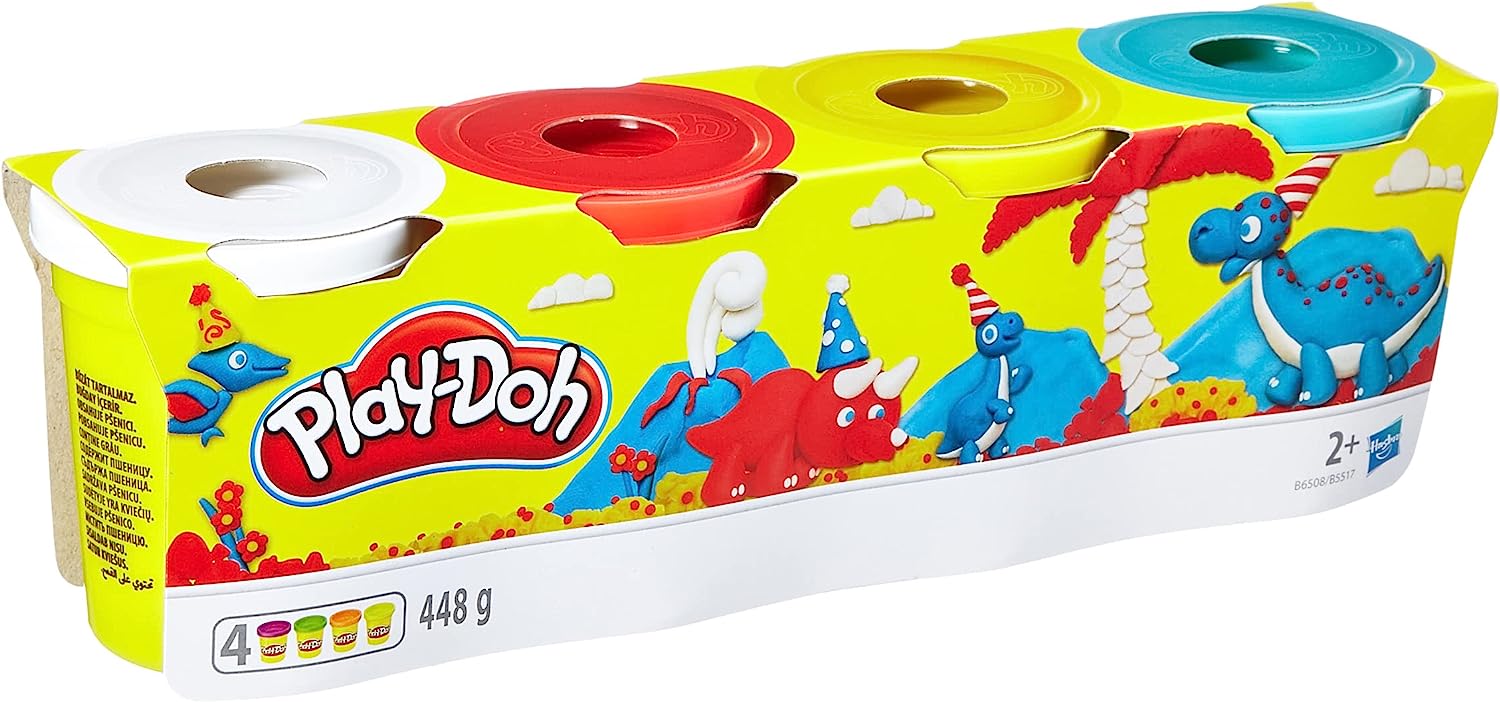Hasbro Play-Doh 4 Vasetti