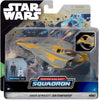 Jazwares - Star Wars - Micro Galaxy Squadron - Veicoli 13 cm - Anakin Skywalker's Jedi Starfighter