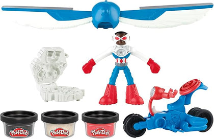 Hasbro - Play-Doh - Marvel - Captain America Moto-Slicer