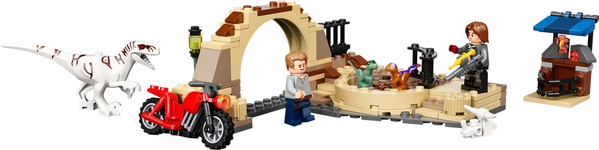 LEGO - 76945 Atrociraptor: Inseguimento sulla Moto
