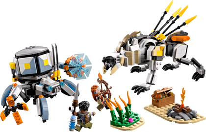 LEGO - Horizon Adventures - 77037 Aloy e Varl contro Arcapode e Secodonte