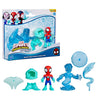 Hasbro - Marvel - Spidey and His Fantastic Friends - Water-Webs - Pack Doppio personaggio Assortito